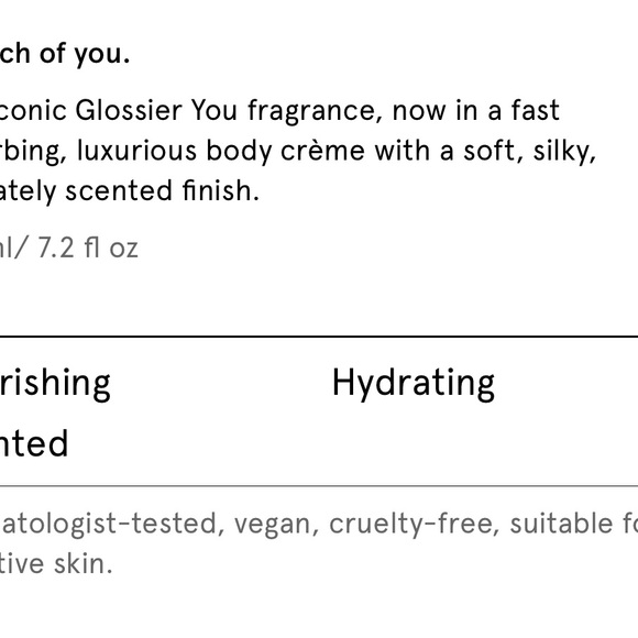 Glossier you body butter - Picture 3 of 4